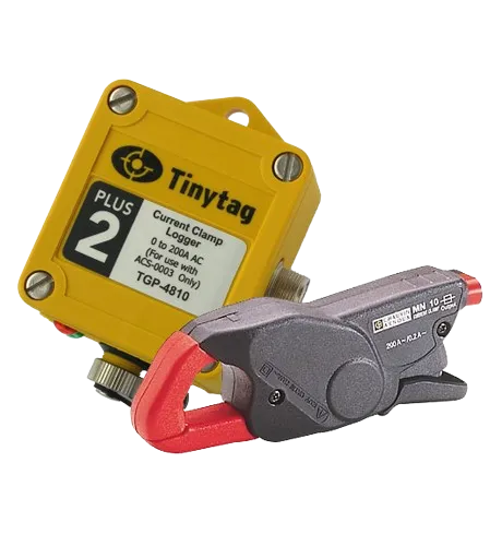 Rugged, data logger with 0-200A AC current clamp