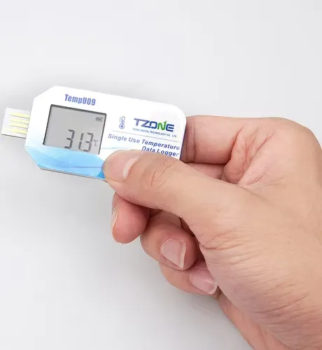 Single use PDF temperature data logger with display - Image 6
