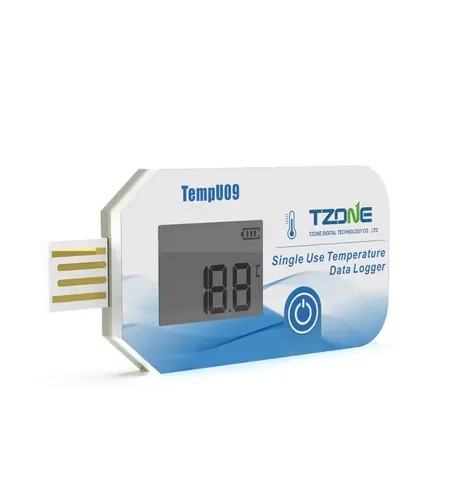 Single use PDF temperature data logger with display - Image 3
